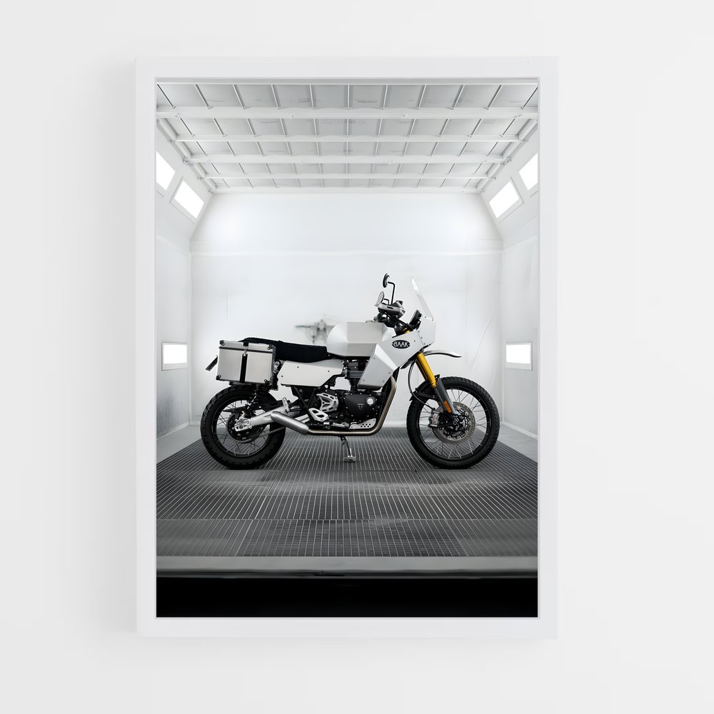 Poster Moto Épure – affiche Triumph (vue 3)